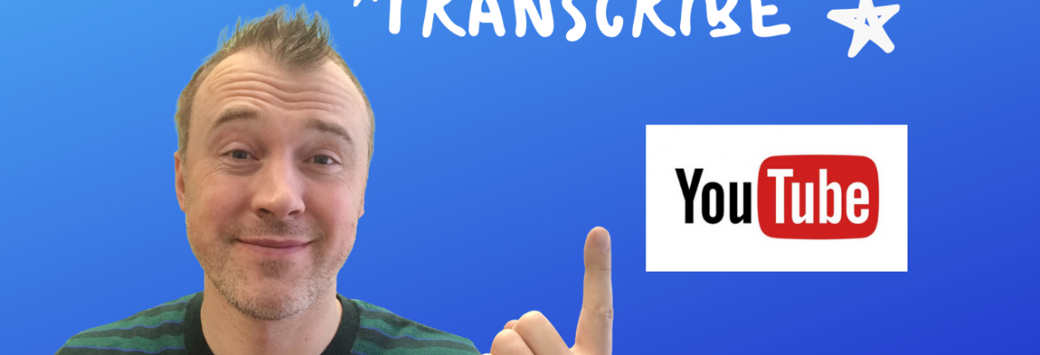 Sådan transskriberes youtube-video